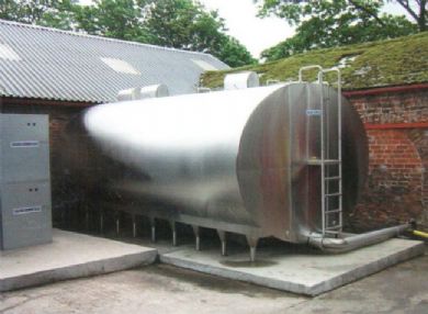 Outdoor Milk Cooling Tank